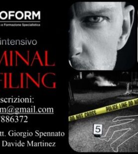 Corso intensivo di Criminal Profiling