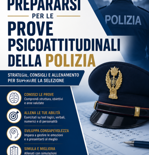 Come prepararsi per le prove psicoattitudinali della Polizia